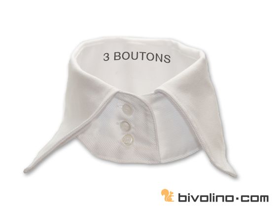 Col 3 boutons femme